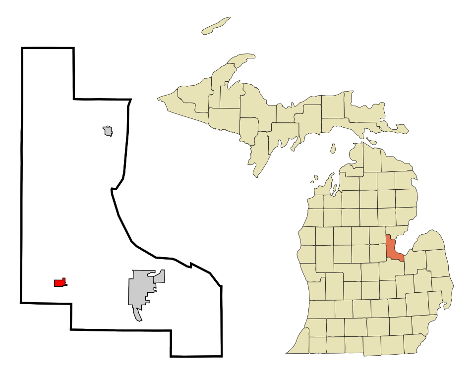 Locator map of Auburn