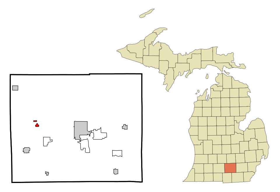 Locator map of Parma
