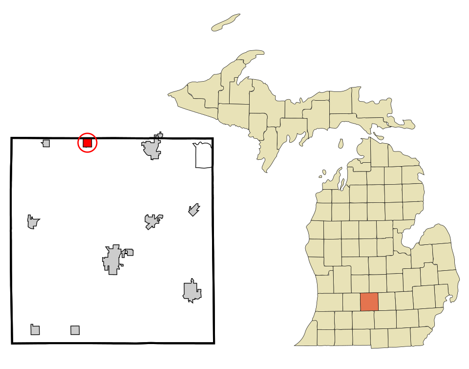Locator map of Mulliken