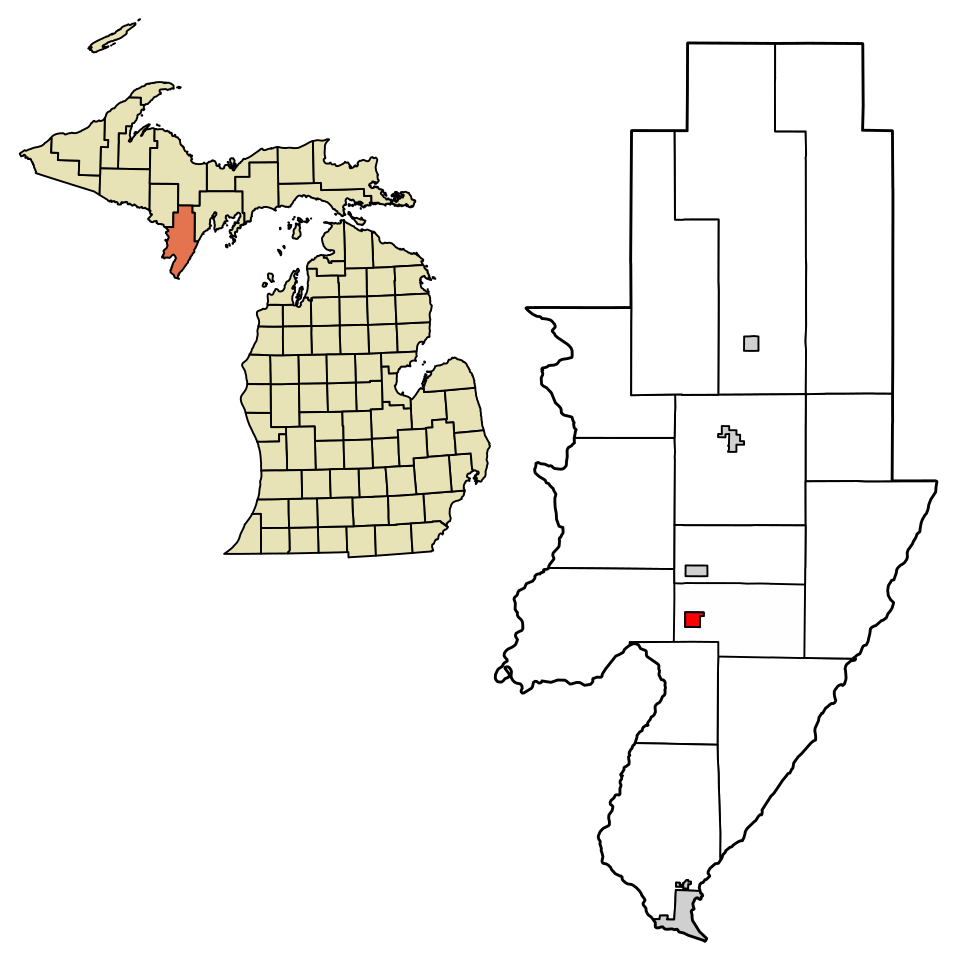 Locator map of Stephenson