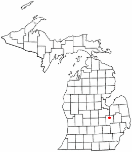 Map of Mount Morris