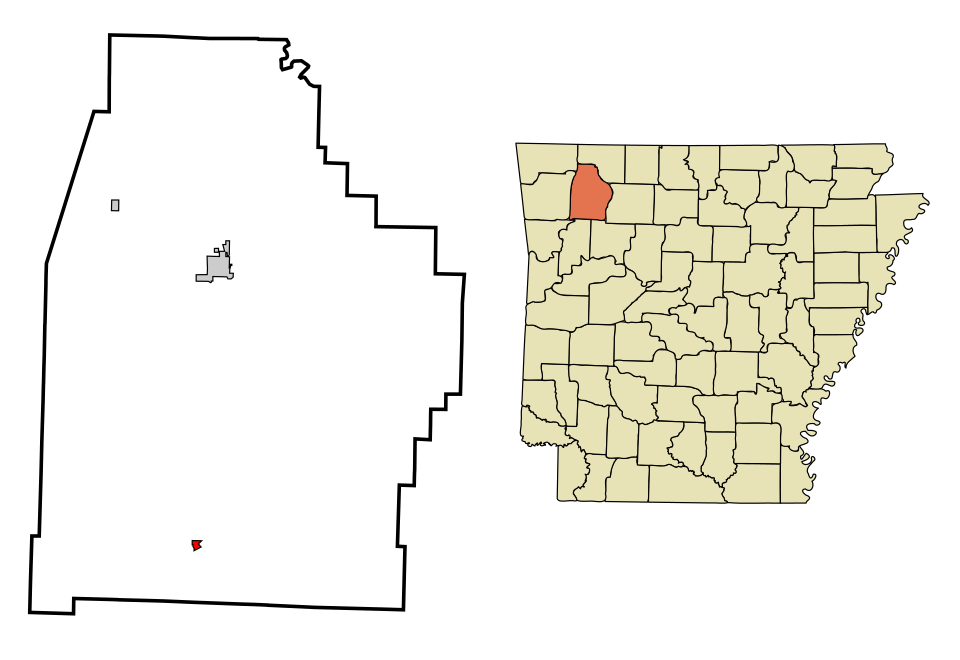 Locator map of St. Paul