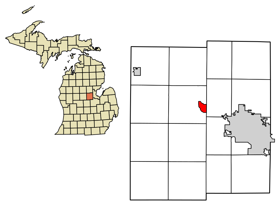 Locator map of Sanford