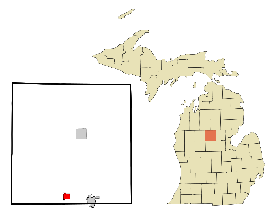 Locator map of Farwell