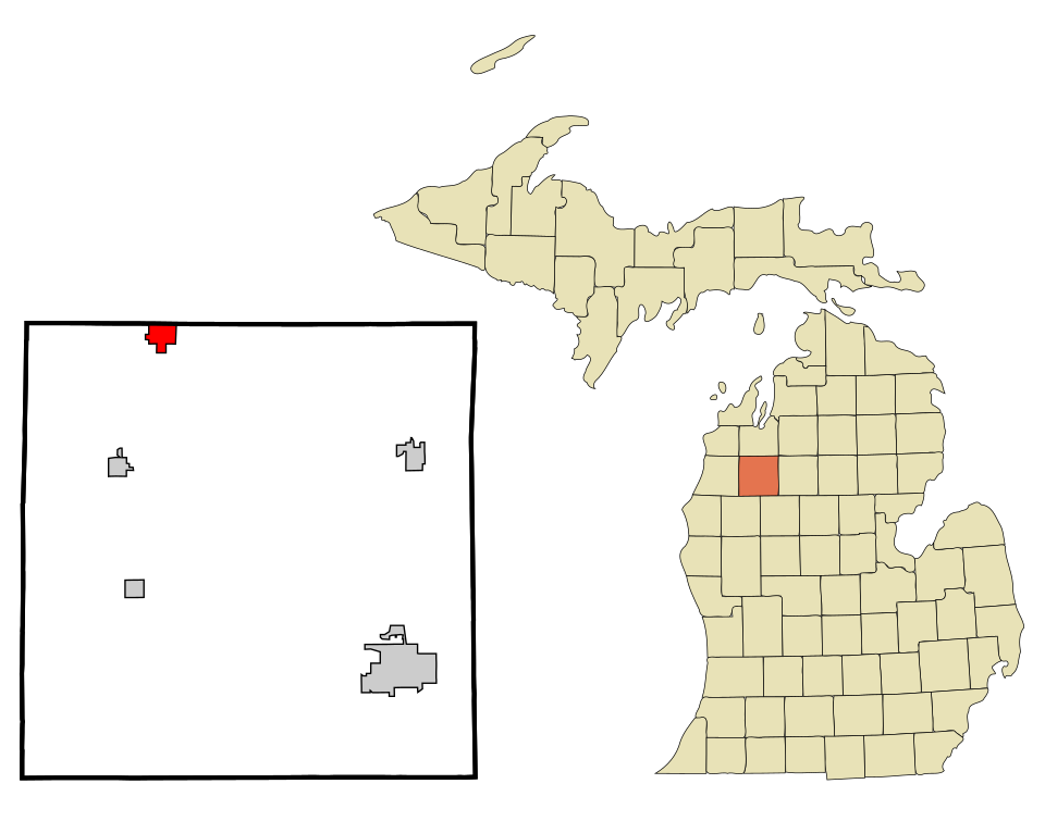 Locator map of Buckley
