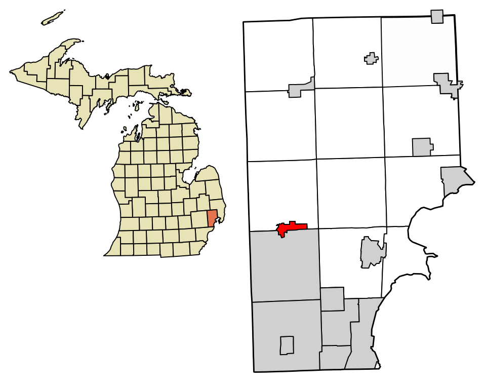 Map of Utica