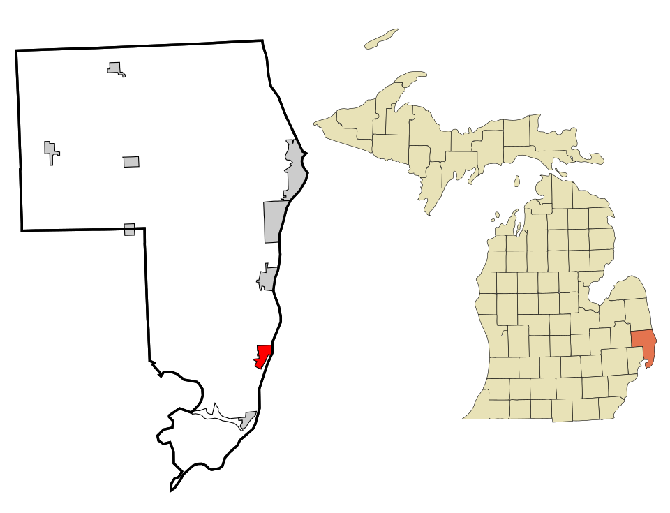Locator map of Marine