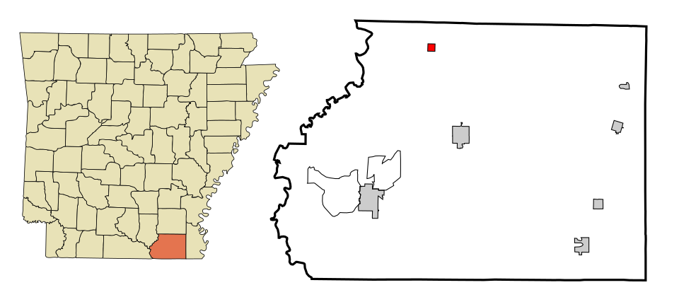 Locator map of Fountain Hill