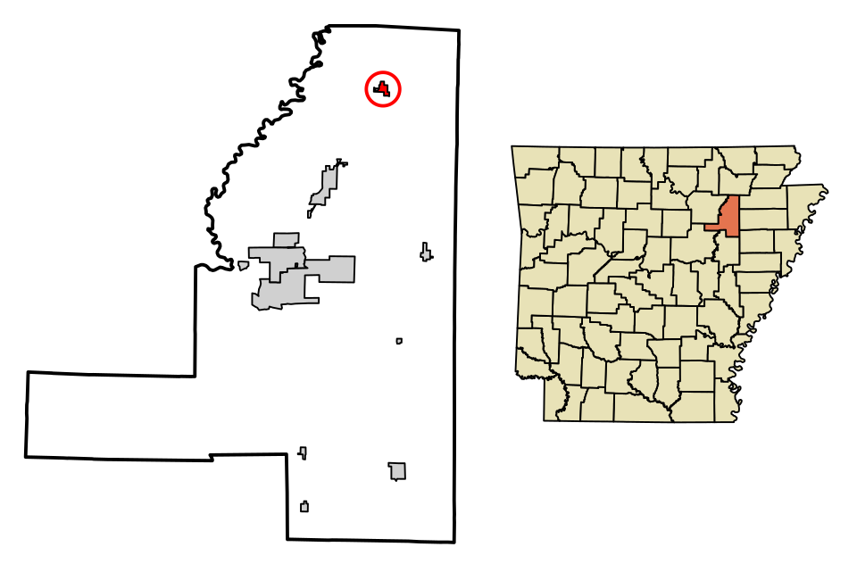 Locator map of Swifton