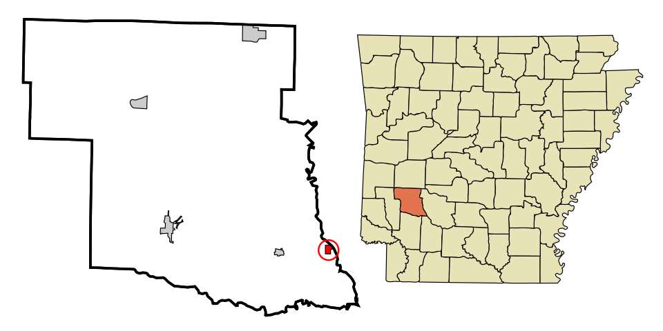 Locator map of Antoine