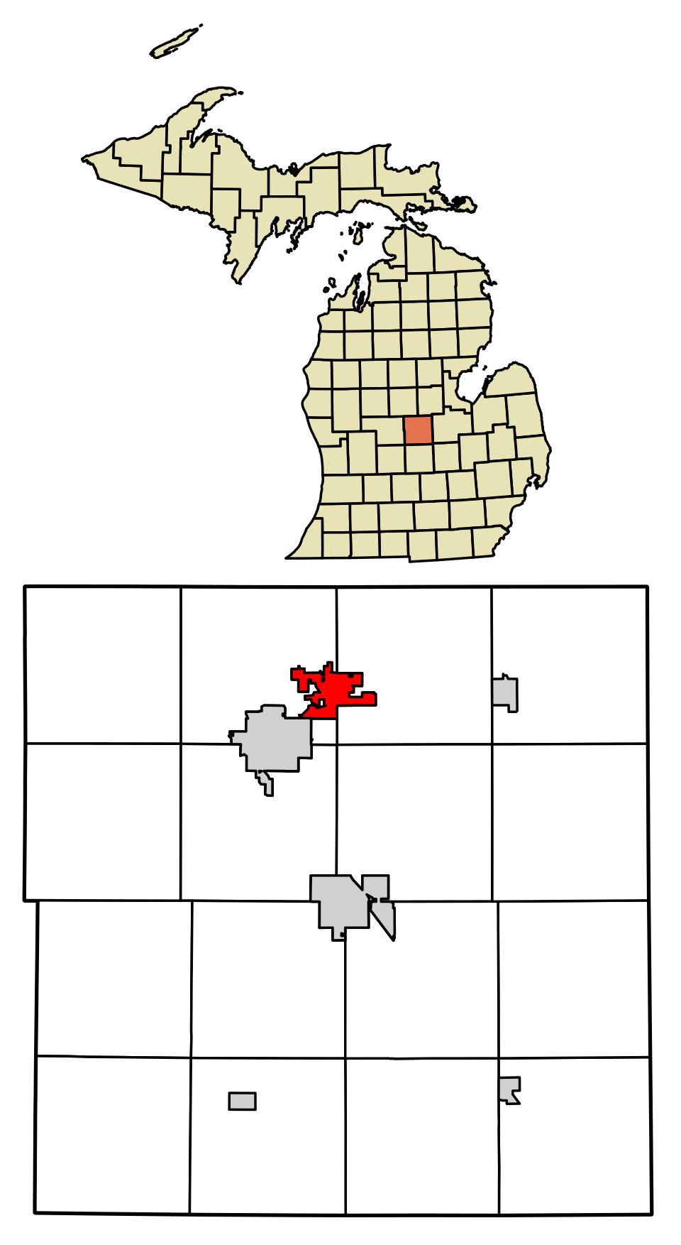 Map of St. Louis