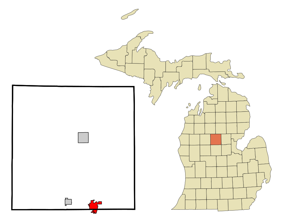 Map of Clare