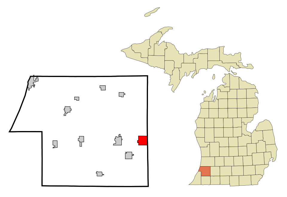 Map of Mattawan
