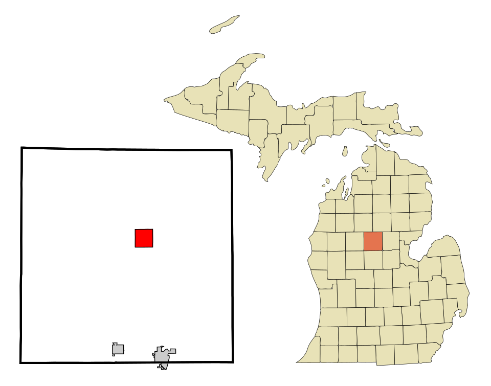 Locator map of Harrison