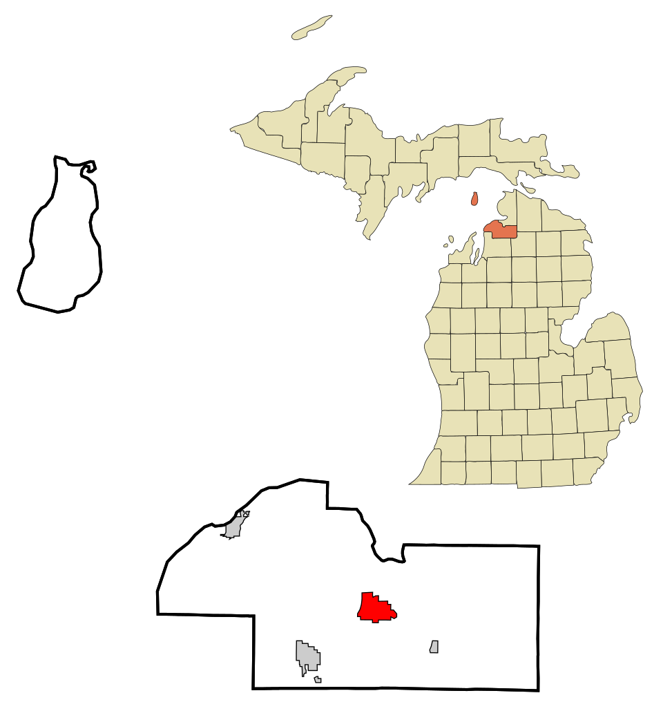 Map of Boyne City
