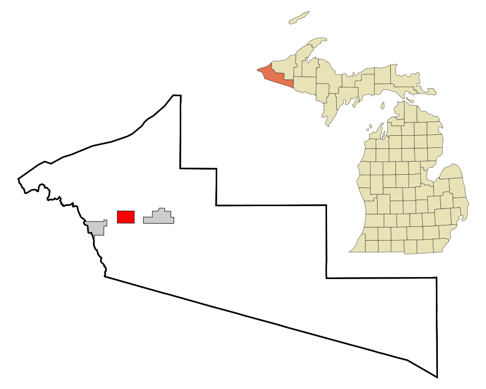 Locator map of Bessemer