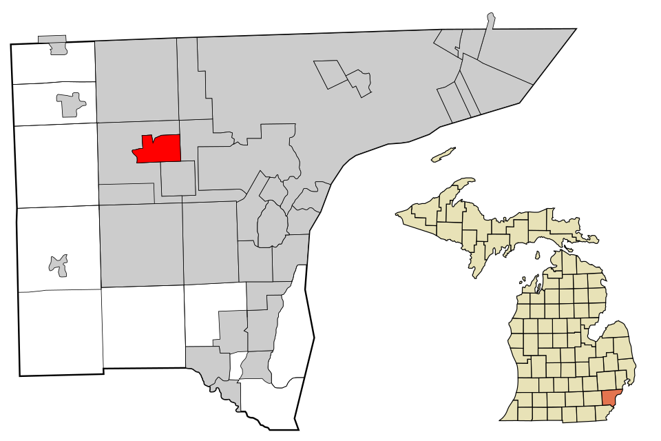 Locator map of Garden