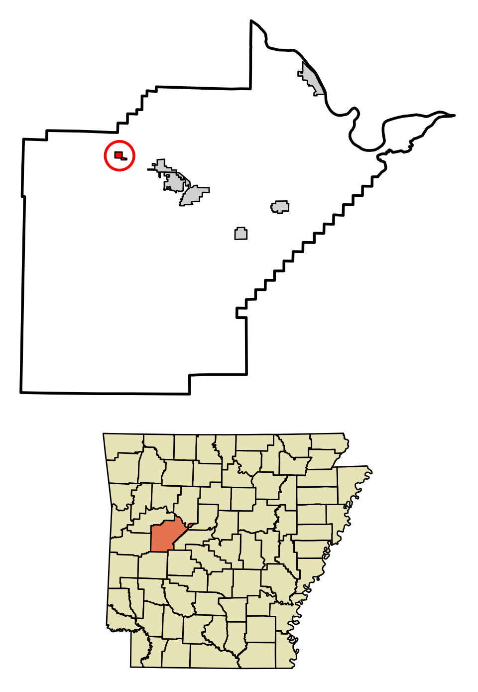 Locator map of Havana