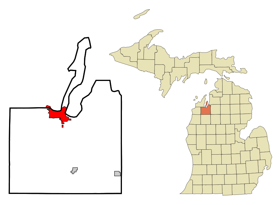 Locator map of Traverse