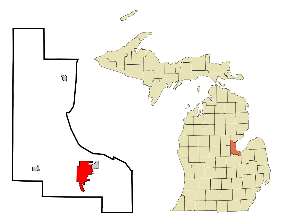Locator map of Bay