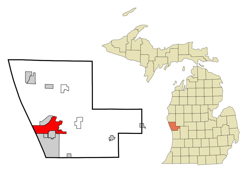 Map of Muskegon