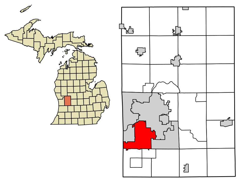 Locator map of Wyoming
