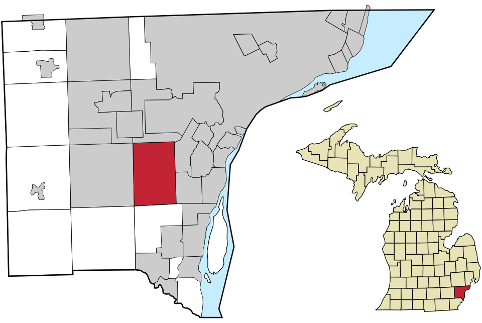Locator map of Taylor