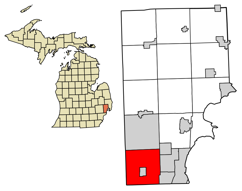 Locator map of Warren