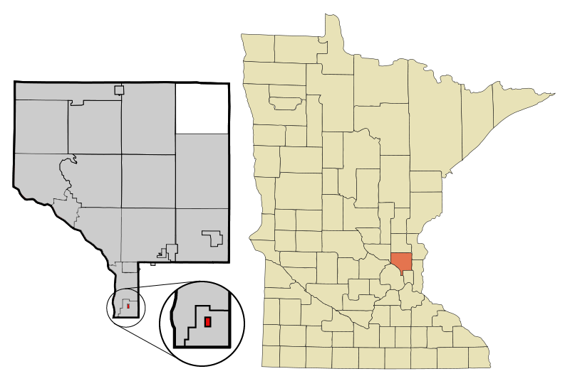 Locator map of Hilltop