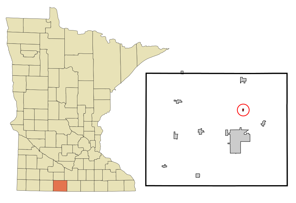 Locator map of Northrop