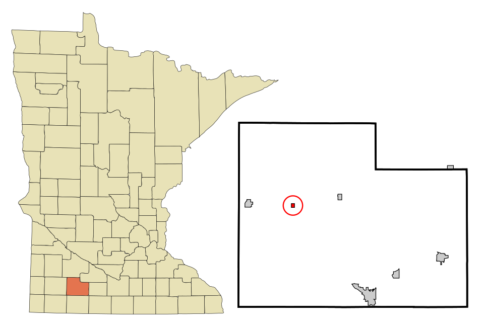 Locator map of Storden