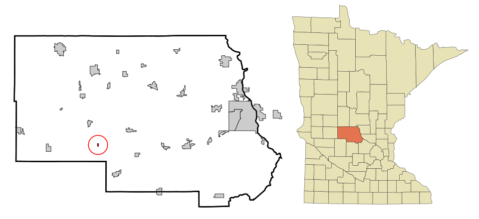 Locator map of Lake Henry