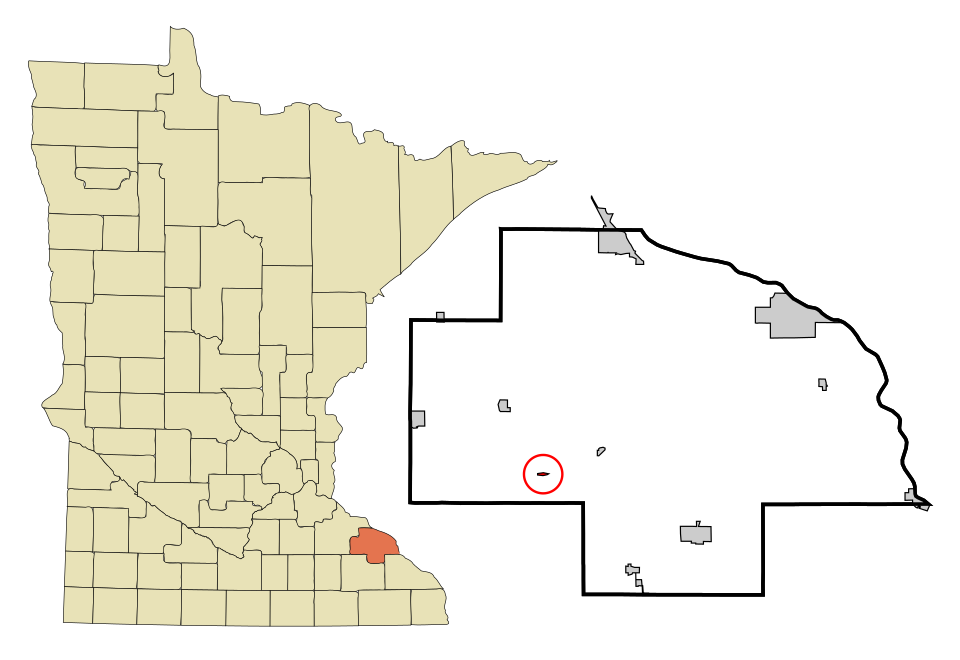 Locator map of Hammond