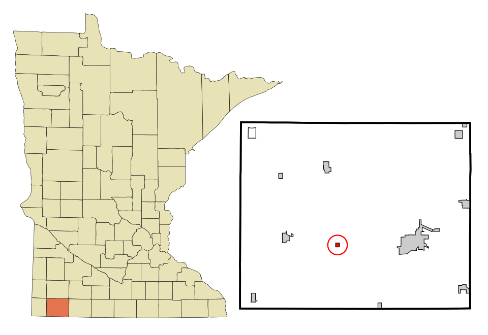 Locator map of Rushmore