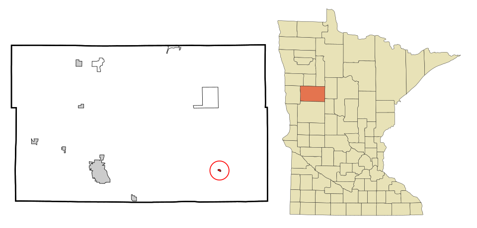 Locator map of Wolf Lake