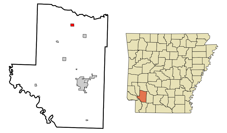 Locator map of McCaskill