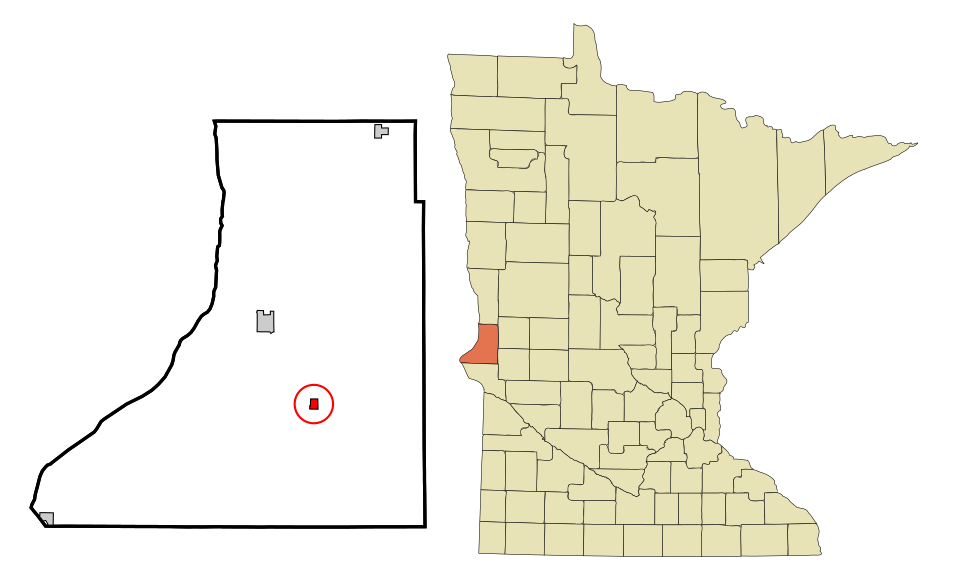 Locator map of Dumont