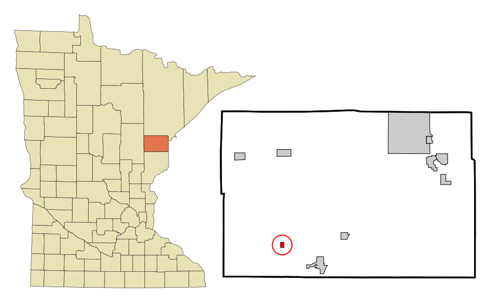 Locator map of Kettle River