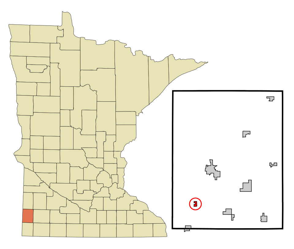 Locator map of Ihlen