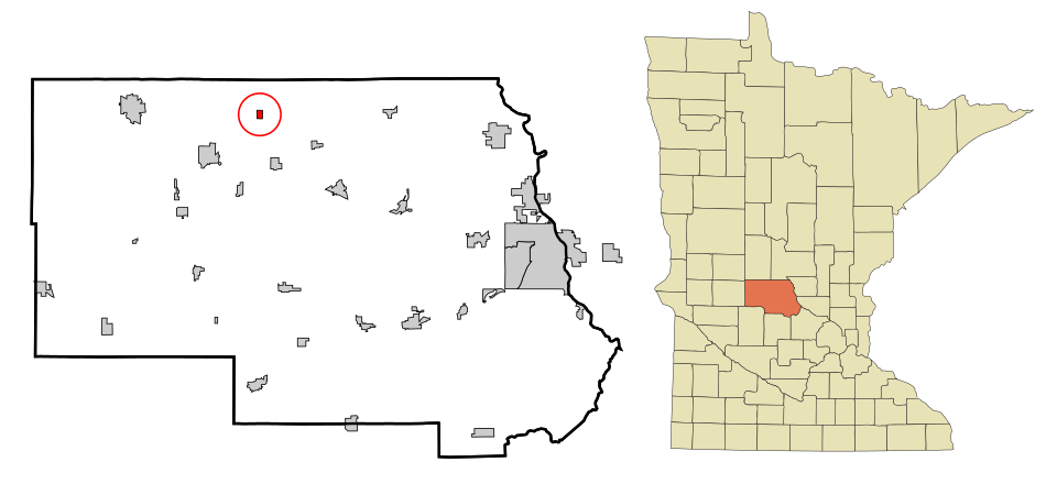 Locator map of St. Rosa