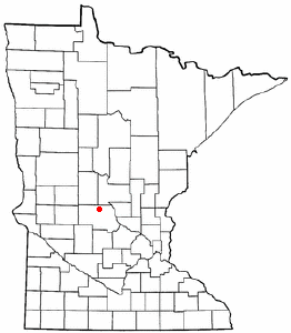 Locator map of St. Anthony