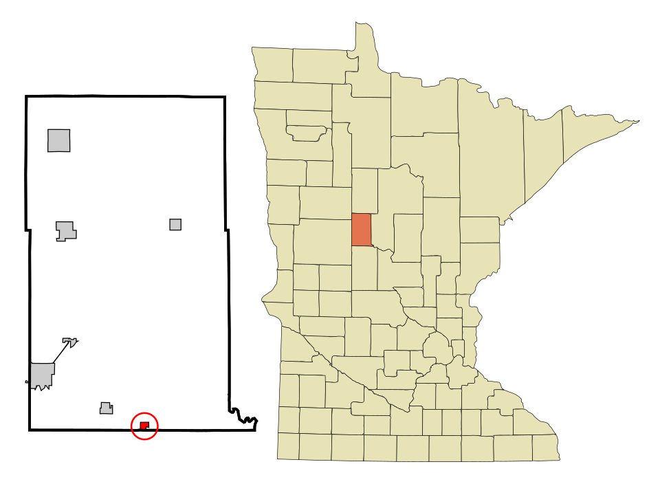 Locator map of Aldrich