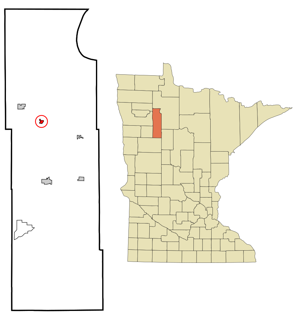 Locator map of Clearbrook