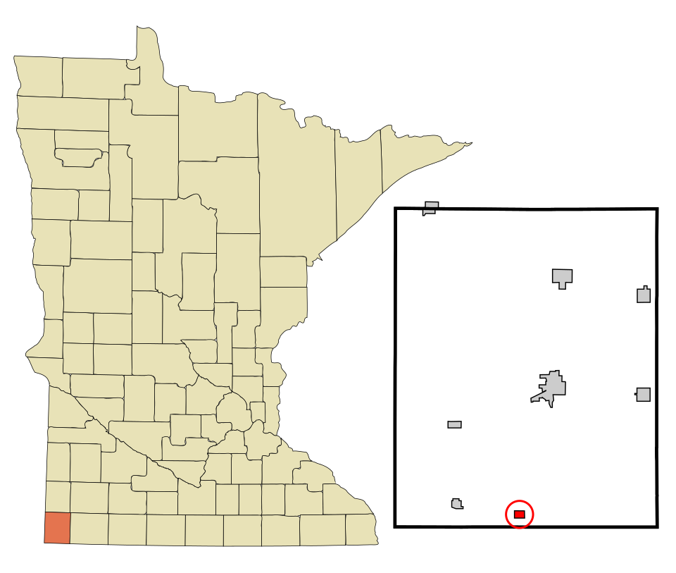 Locator map of Steen
