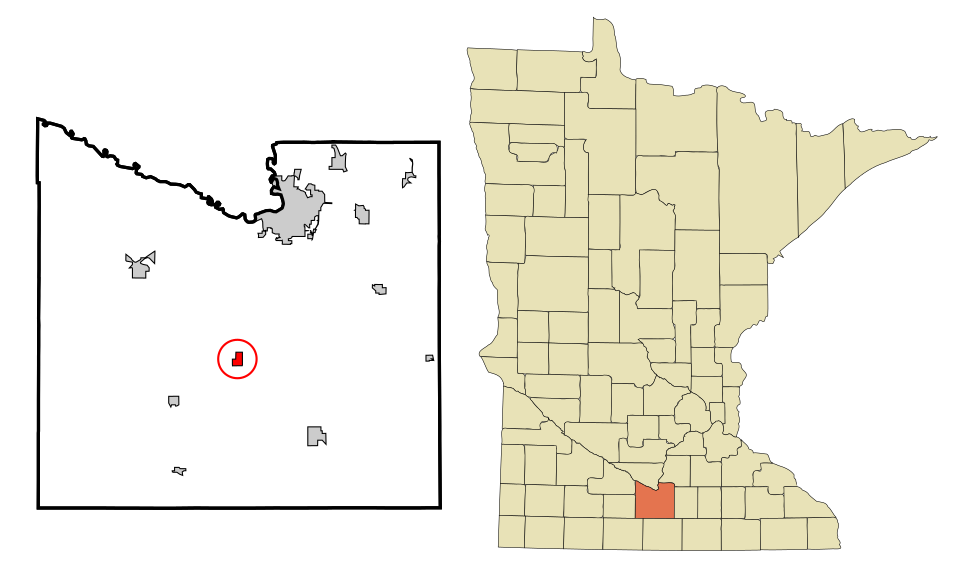 Locator map of Good Thunder