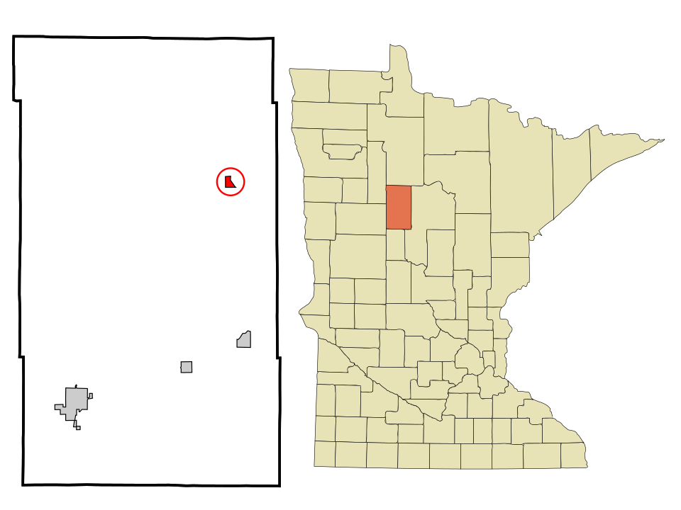 Locator map of Laporte