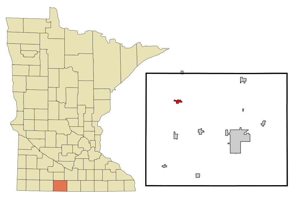 Locator map of Trimont