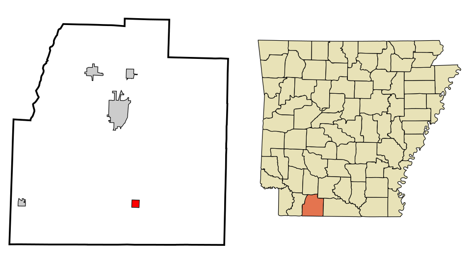 Locator map of Emerson