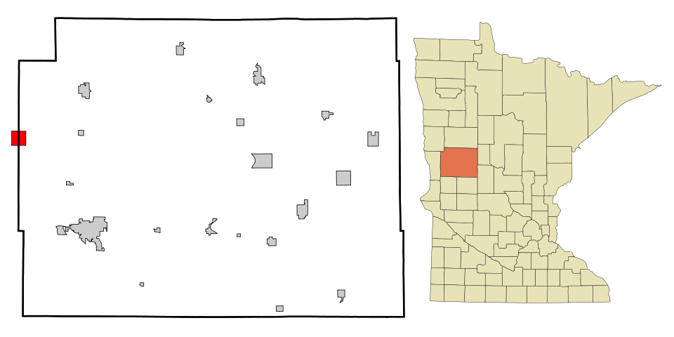 Locator map of Rothsay