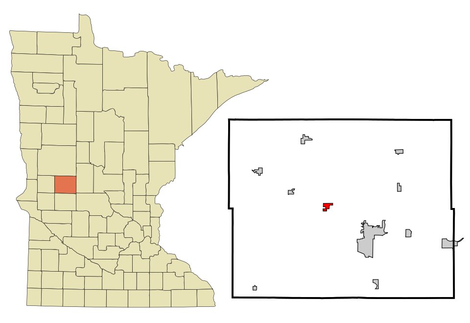 Locator map of Garfield